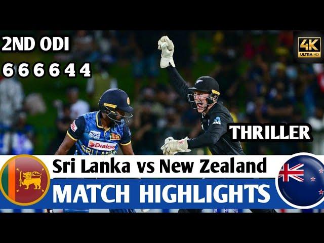 Sri Lanka vs New Zealand 2nd ODI Highlights 2025 | SL vs NZ 2025 | SL vs NZ 2nd ODI Highlights 2025