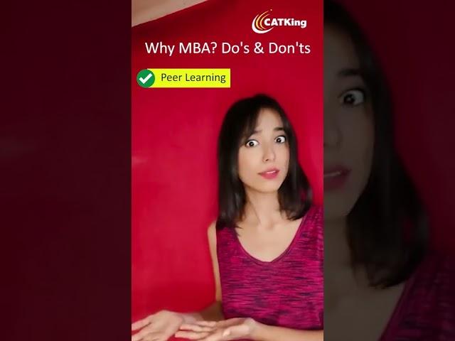 Why MBA ? Do's And Don'ts | Interview Preparation | IIM WAT PI Preparation Strategy