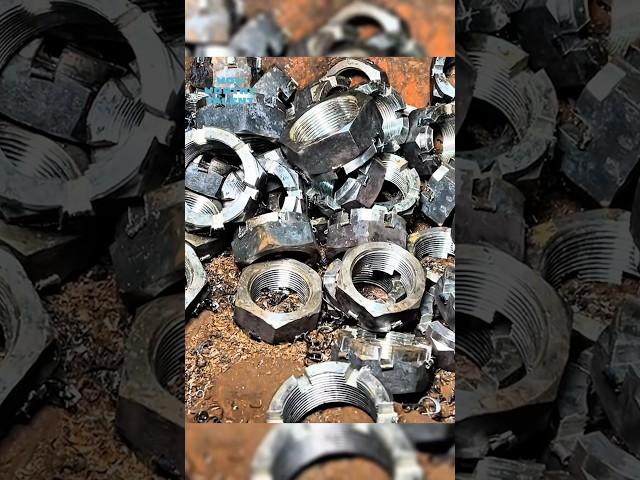 Crafting Rear Wheel Hub and Hexagon Slotted Nuts