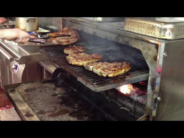 Steaks in our Josper Oven @ The Castle Hotel