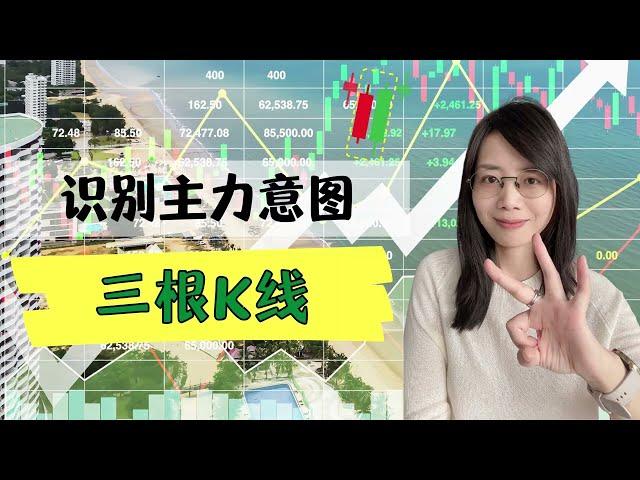 三根K线 识别主力意图  #homily #技术分析 #stockmarket