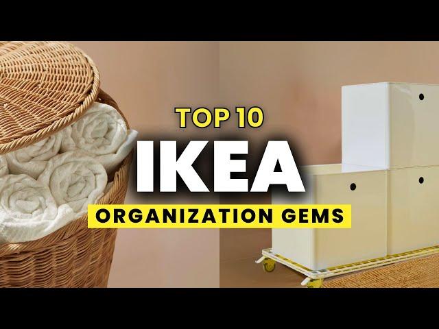 BEST IKEA ORGANIZATION FINDS *Budget Storage Gems For Your Home*