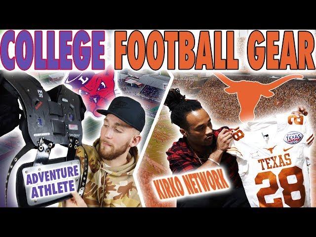 D1 College Football Player Gear VS D3 College Football Player Gear