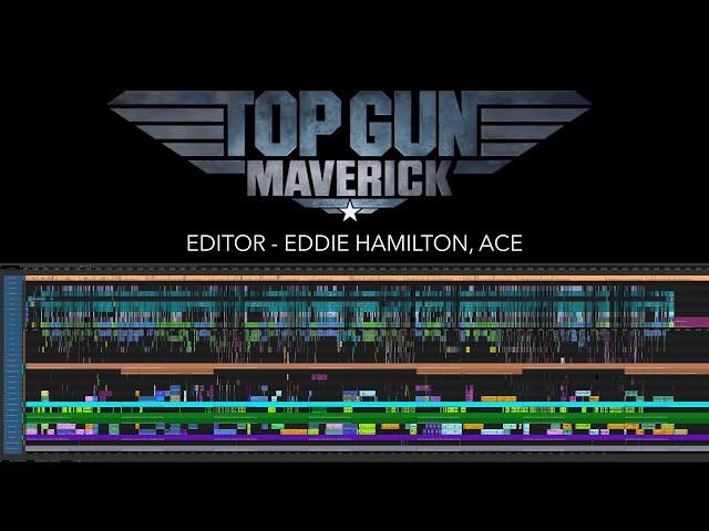 Top Gun: Maverick editor, Eddie Hamilton ACE takes you on a tour of his AVID MEDIA COMPOSER timeline