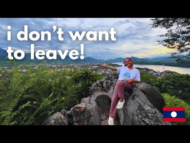 BEST of Luang Prabang, Laos in 2 Days! | Solo in Laos Ep.3