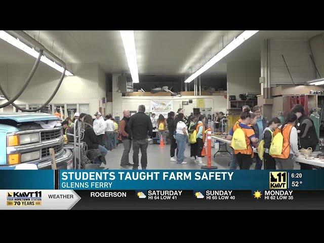 Fit and Well: Students learn about agriculture safety | KMVT