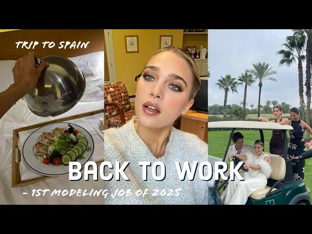 work trip to Spain - travel with me - life of a model // Sophie Kern ️⭐️