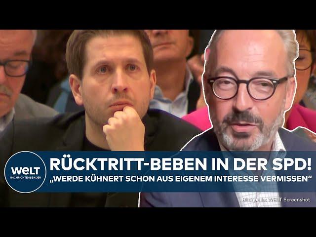 FLEISCHHAUER: „Werde Kevin Kühnert aus eigenem Interesse vermissen“ SPD-Generalsekretär tritt zurück