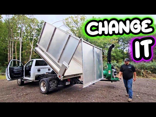 BUILDING THE BEST LEAF LOADER!! IT EXCEEDED EXPECTATIONS!