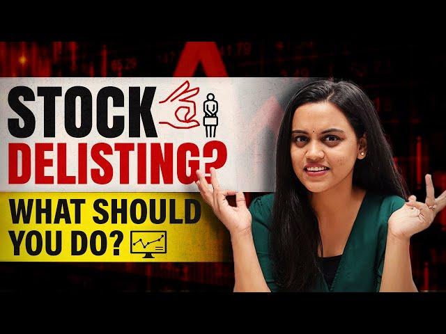 Delisting of Shares| What happens when stock delists| Will my money be locked?