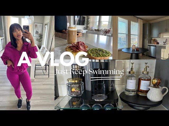 VLOG: FINDING MY PEACE, NEW DRAPES,  FALL DECOR FINDS, MAKING A COFFEE BAR , WORKING OUT &More