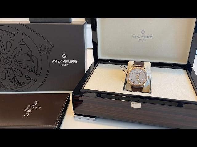 $33,110 Patek Philippe Calatrava 6119r unboxing and review - my new grail watch