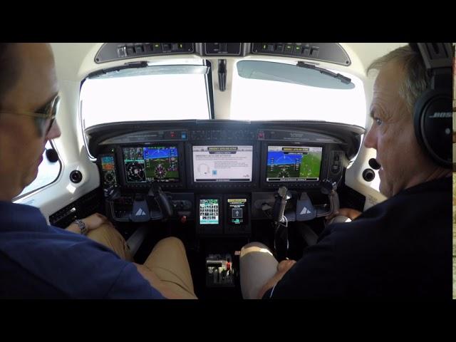 Piper M600/SLS Garmin Autoland Demo Flight