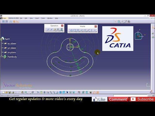 CATIA V5  - 2D Model - 04