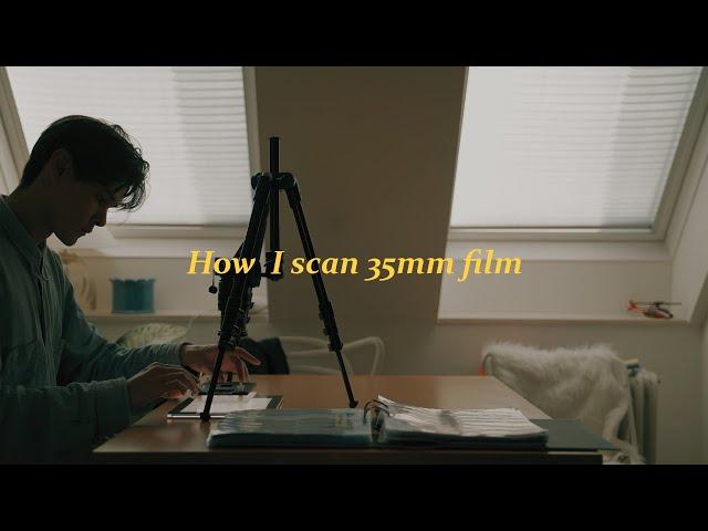 How I scan 35mm film at home (with my digital camera)