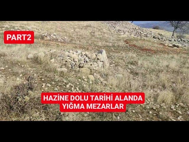 HAZİNE DOLU TARİHİ ALANDA YIĞMA MEZARLAR (part 2)