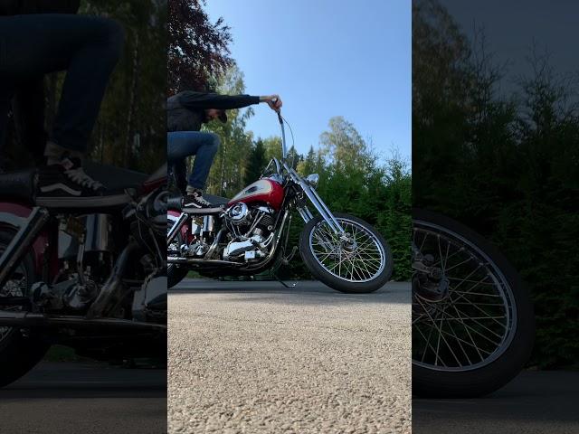 1968 FLH Shovelhead before re-build