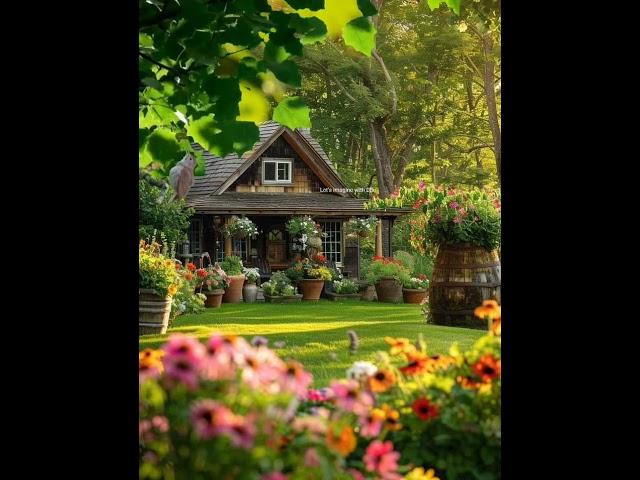 Beautiful house with amazing garden view #garden #beautiful#relax #naturephotography