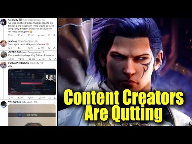 Why Are So Many Tekken 8 Content Creators Quitting and Crashing Out?