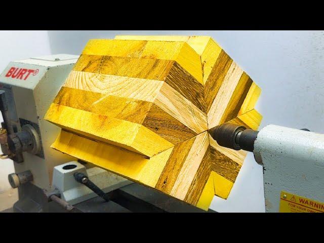 Amazing Woodturning ART - Process Turning Wood Turning!! Greatest Unique Artwork!! Great Beginners