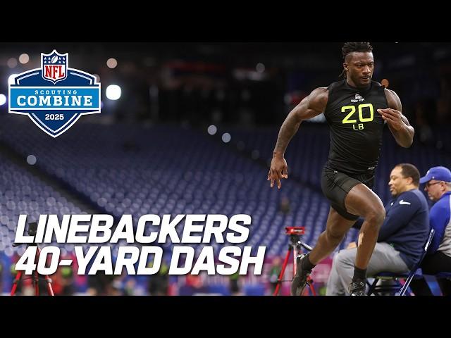 FULL Linebackers 40-Yard Dash | 2025 NFL Combine