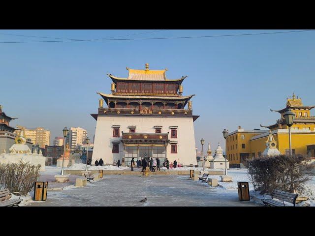 해외여행-#몽골: #간단사(간단테그치늘렌): Gandantegchinlen Monastery