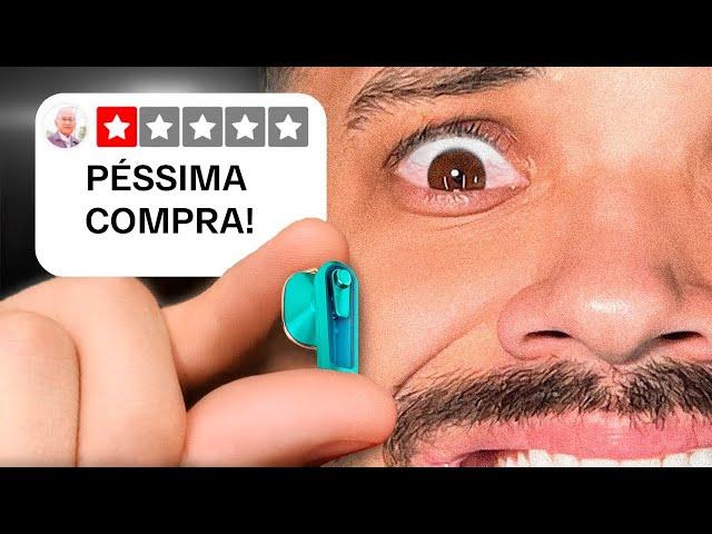 COMPREI PRODUTOS que ninguém deveria comprar !