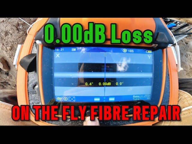 Emergency Fibre Optic Drop Repair