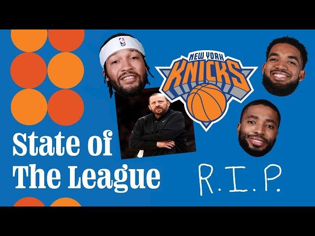 THE KNICKS HIT THE BRICKS