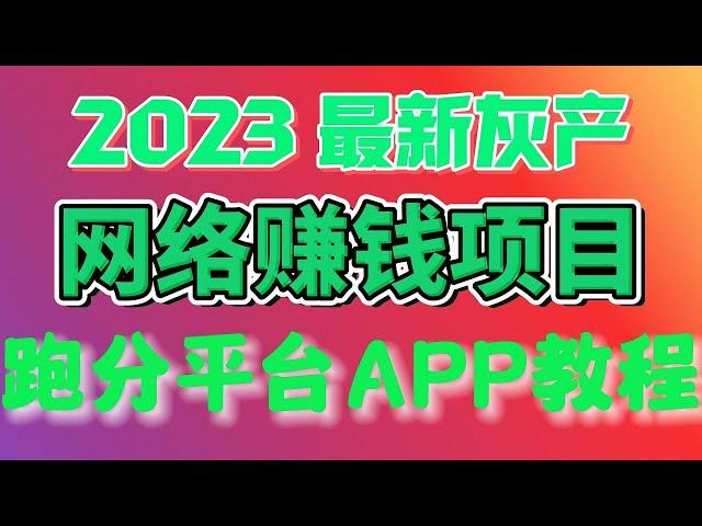 2023灰产项目|网赚 |网络赚钱 |毫无风险，教你十分钟就可以赚到1000。灰产 跑分 跑货 真实演示（真实网站测试）