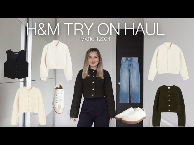 H&M TRY ON HAUL MARCH 2024 | ELENA D.