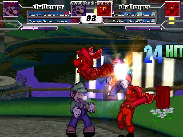 MUGEN Request #562 False Super Mario Bros vs Cosmic Super Mario Bros