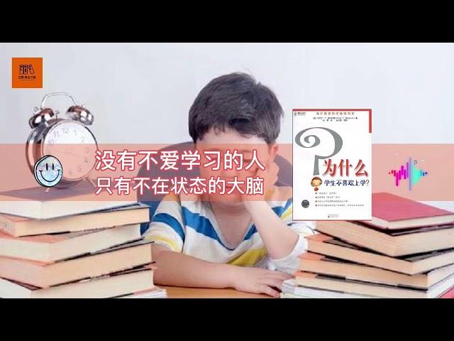 《为什么学生不喜欢上学？》没有不爱学习的人，只有不在状态的大脑【youtube字幕】| 好书精读推荐，见识决定格局，读书改变命运