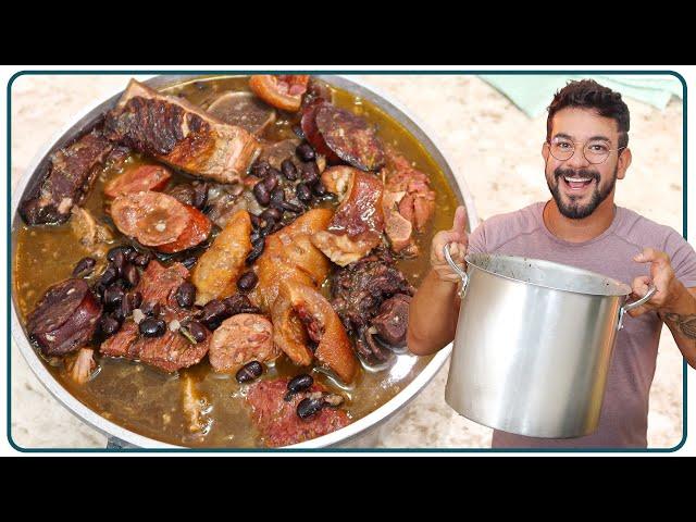 HOW TO MAKE COMPLETE FEIJOADA | Nandu Andrade