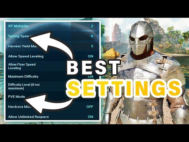 Best ASA Single Player Settings to Enjoy and Beat the Game ► Ark Survival Ascended