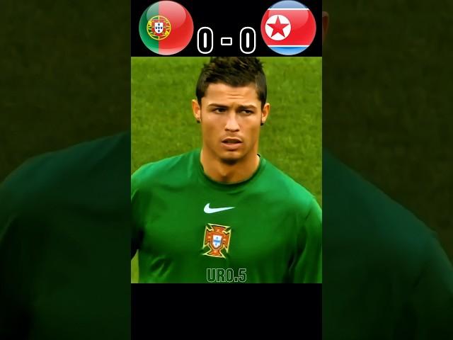 Kim Jong un will never forget Ronaldo Performance in this match