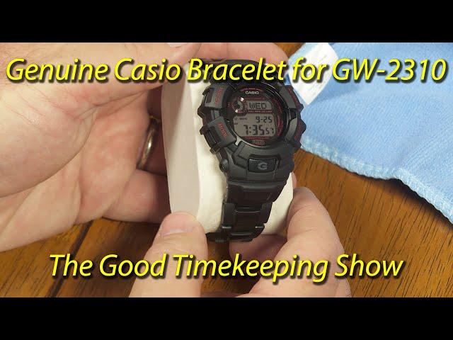 The Genuine Casio Version of a Bracelet for the G-Shock GW2310