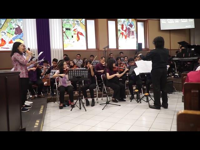 PKJ 255 - FirmanMu Kupegang Selalu (GKI Orchestra at GKI Perumahan Citra 1)