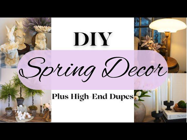 DIY SPRING DECOR  || High-End Dupes from McGee & Co. and Pottery Barn plus Upcycle from IKEA