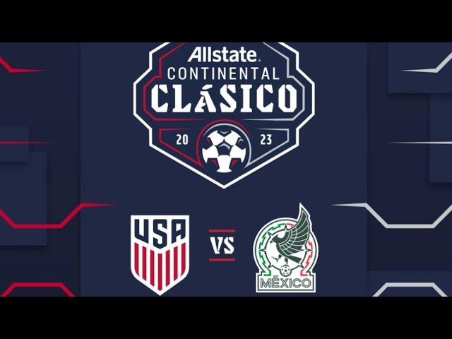 United States – Mexico | Allstate Continental Clásico 2022-2023 | eFootball