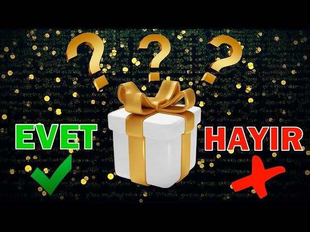 Evet-Hayır Kutu Seç-Hediyeni Seç   İyi-Kötü Yes or No-Choose Your Gift