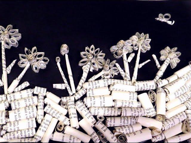 How to make rolled paper art - EASY