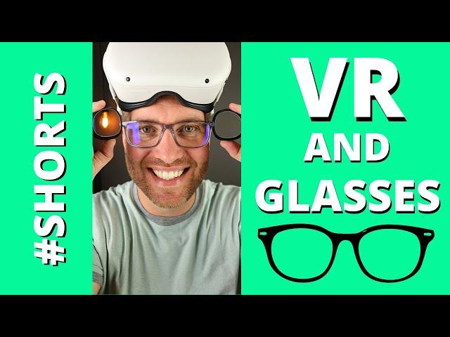 Oculus Quest 2 And Glasses! - Distance Or Near Glasses When Playing VR? #Shorts