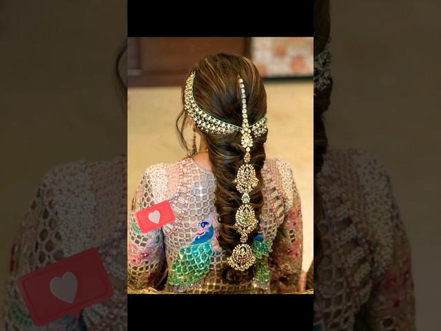 Wedding Hairstyles With Accessories #hairstyle #openhairstyle #shorts #ytshorts #fashionhaul93