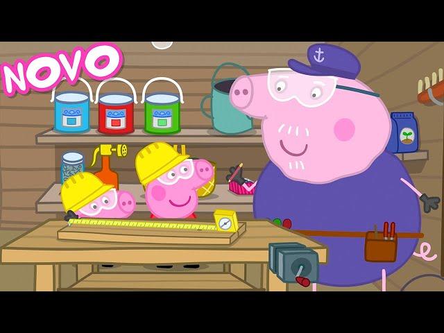 Peppa Pig Português Brasil | Dia do faça-você-mesmo | NOVO Contos da Peppa Pig