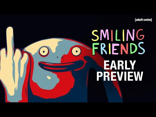 Mr. Frog For President | Smiling Friends New Episode Sneak | adult swim