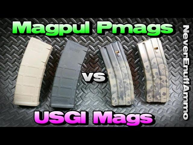 Magpul Pmags vs USGI Magazines