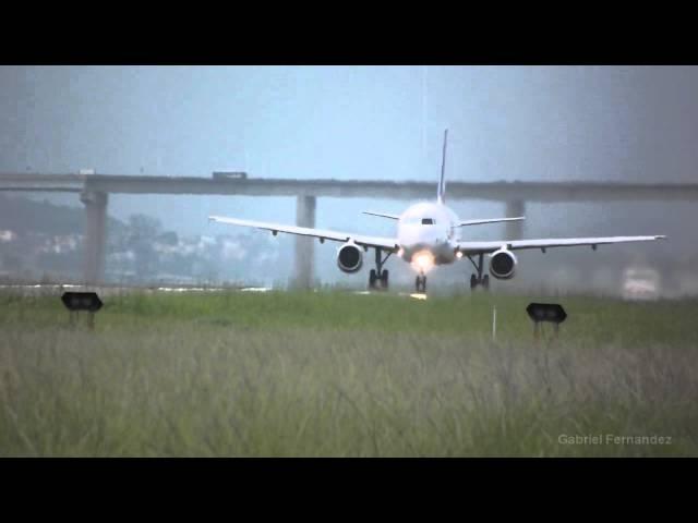 Decolagens e Pouso - Aeroporto Santos Dumont - HD