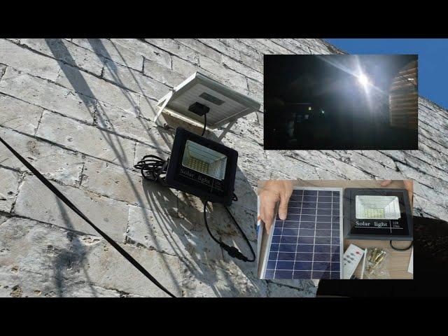 10W Solar Led Outdoor Flood Light IP65