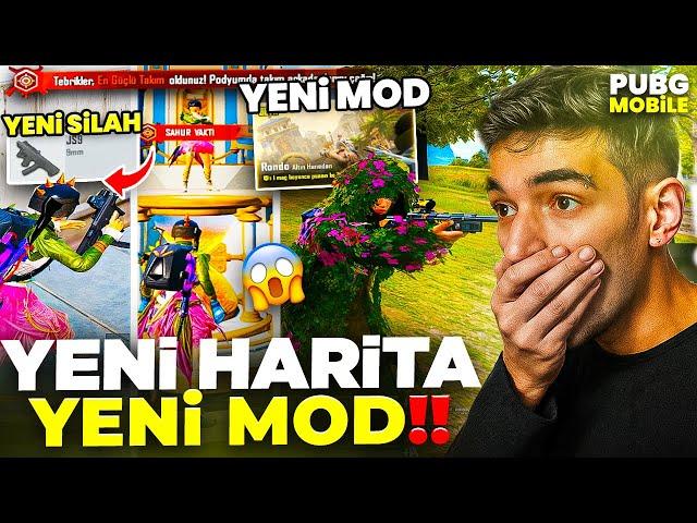 HEM YENİ HARİTA, HEM YENİ MOD  EN HEYECANLANDIĞIM VİDEO! / PUBG MOBİLE